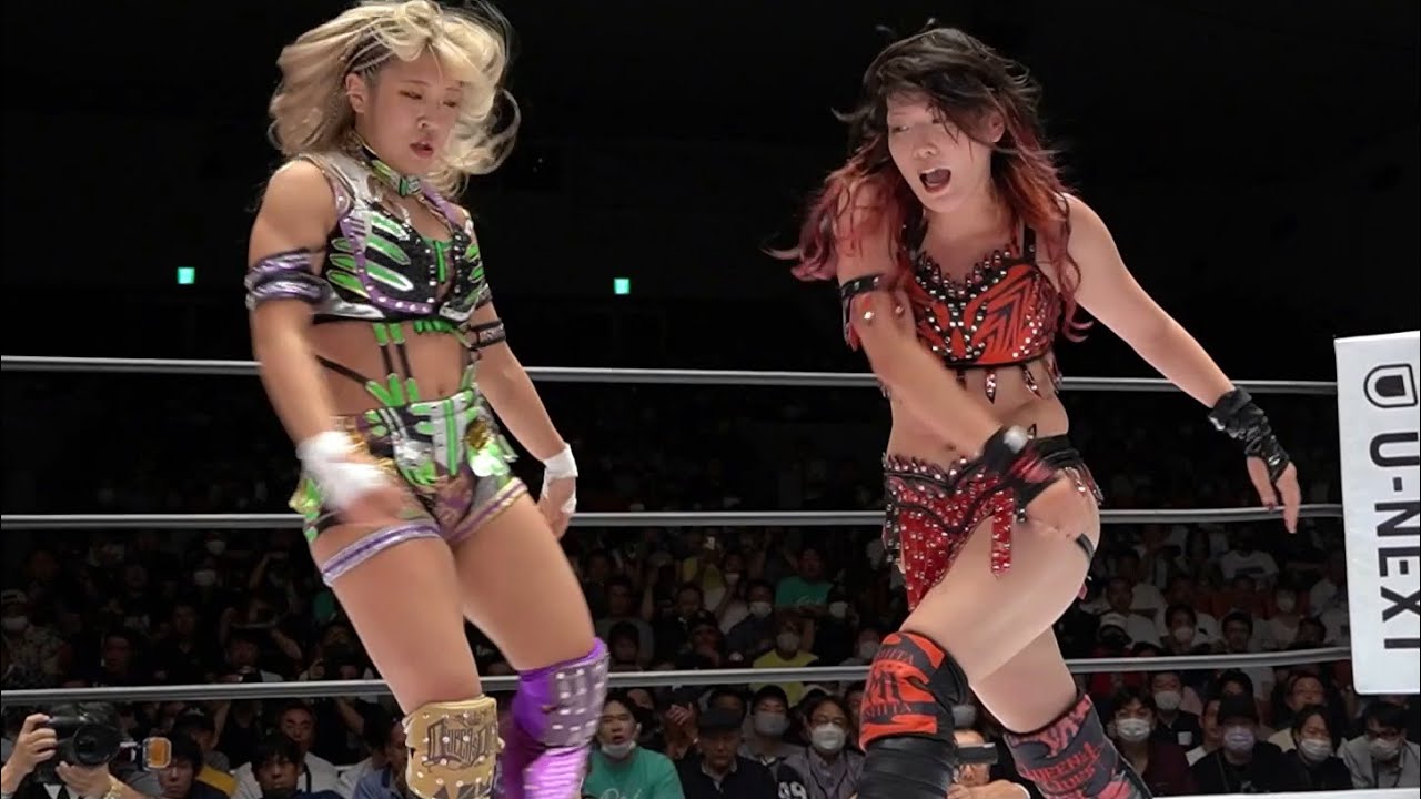 【スターダム】QQ注目の同門対決 AZM vs 林下詩美！超満員の後楽園メインでしばき合い！『ヤフーニュースで話題になってる』-5★STAR GP 公式戦 8.15後楽園ホール大会-【STARDOM】