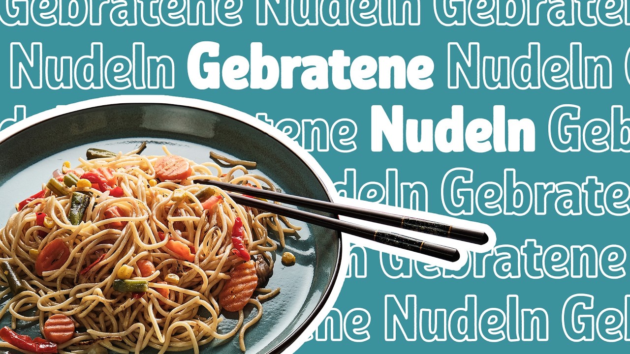 Gebratene Nudeln &ndash; Rezept f&uuml;r schnelle Nudelpfanne mit Gem&uuml;se 🍝🥕| REWE Deine K&uuml;che