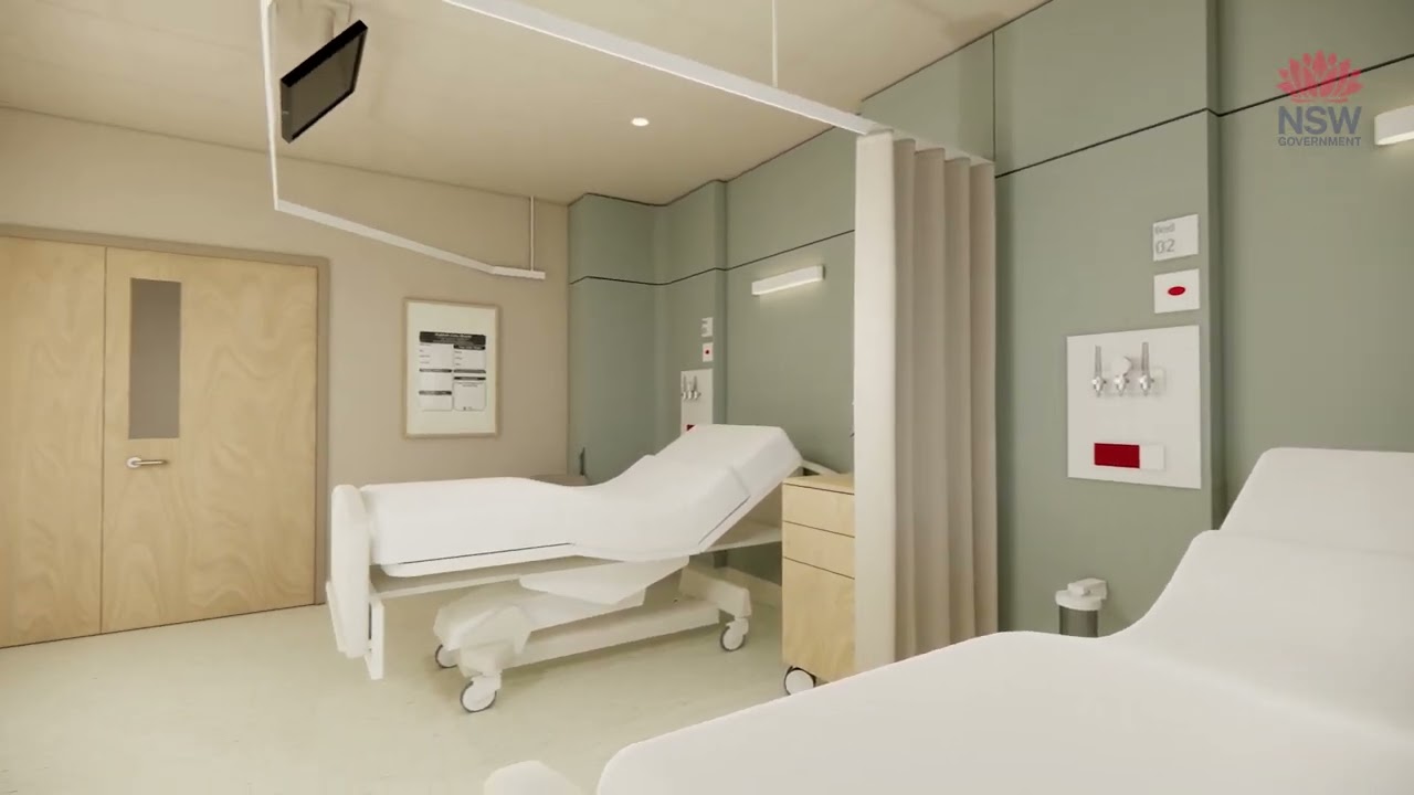 Grafton Base Hospital Redevelopment flythrough