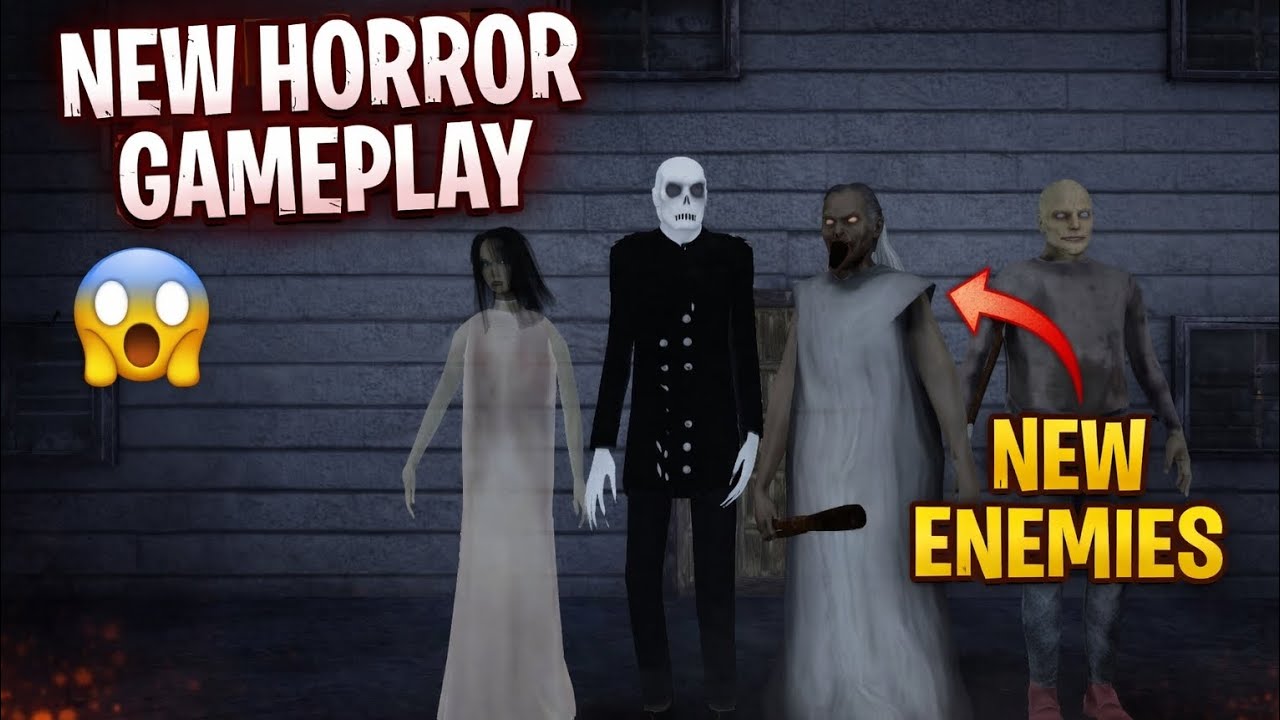 Granny 4 new enemies entry 🤯🔥#granny #gaming #granny4 #horror #horrorgame 