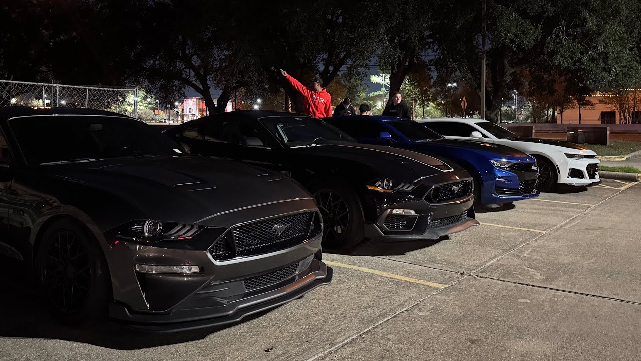 POV | CATLESS MUSTANG GT TERRORIZES THE STREETS WITH A ZL1, SS, AND MACH 1