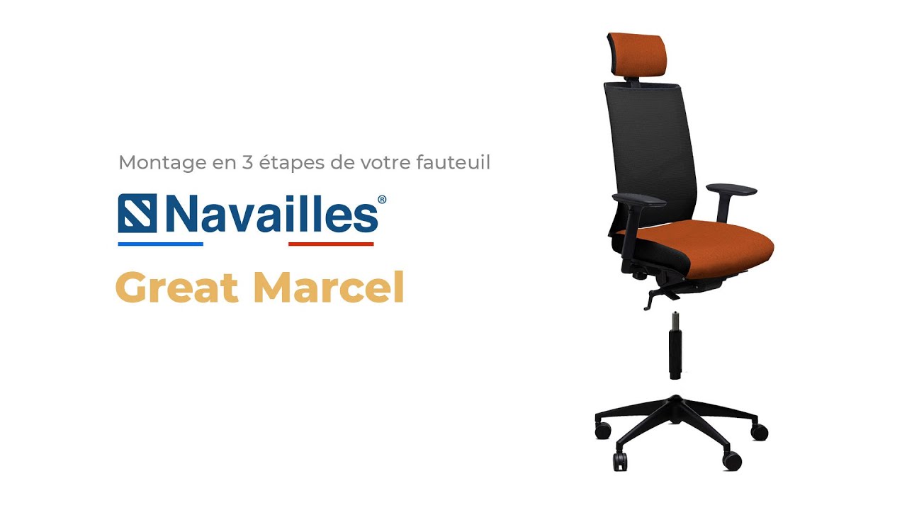 Comment monter et régler votre fauteuil de bureau Great Marcel ?