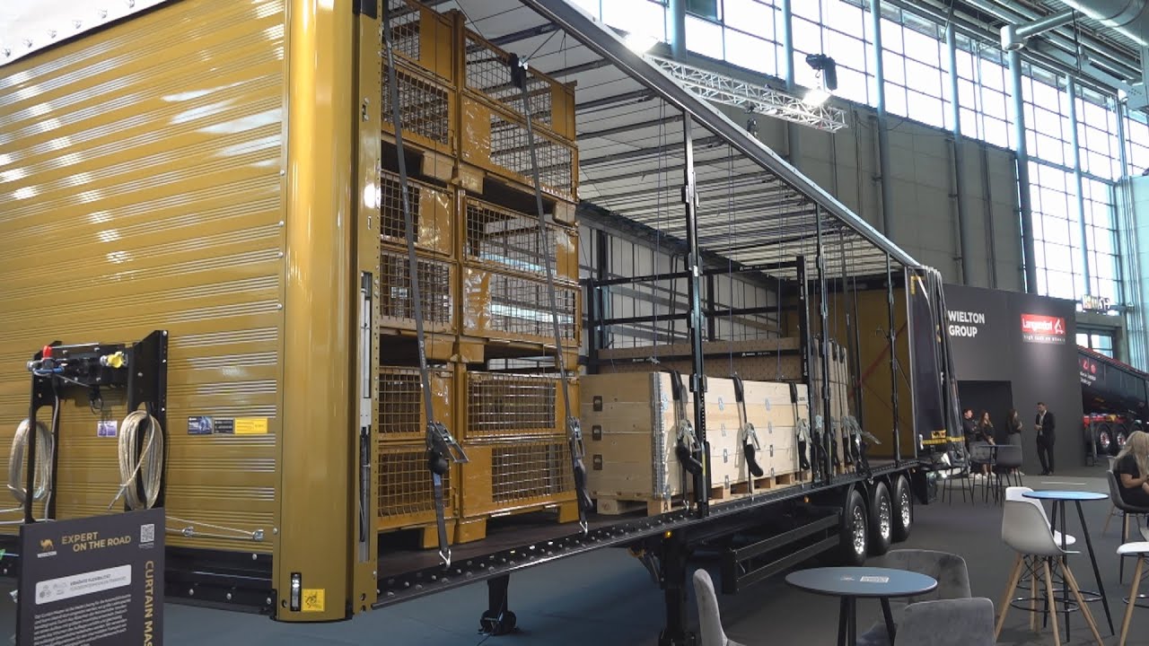 Wielton Curtain Master Mega Semi-Trailer (2025) Exterior and Interior