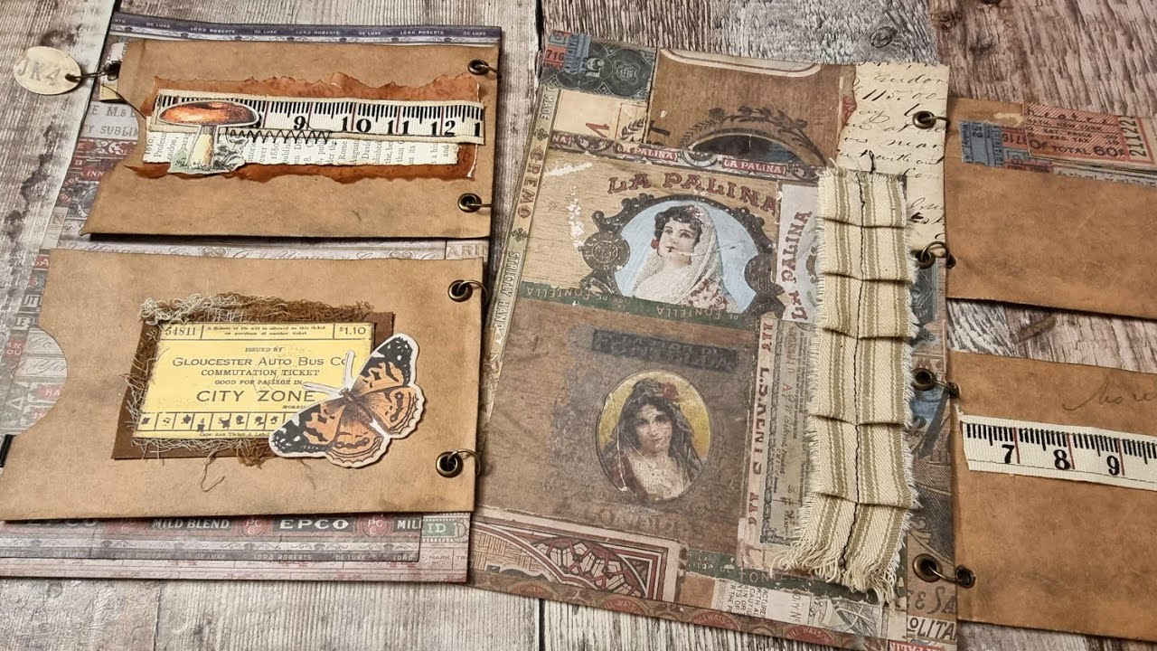 Pocket Page - Tim Holtz - Junk Journal