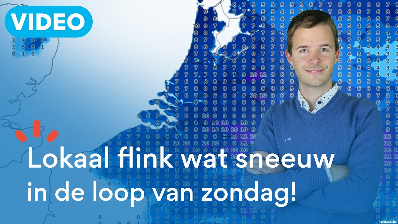 Waar en Wanneer gaat het SNEEUWEN op zondag 15 februari 2026?