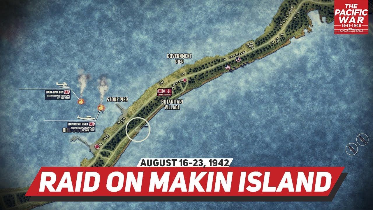 Raid on Makin Island - Pacific War #39 DOCUMENTARY