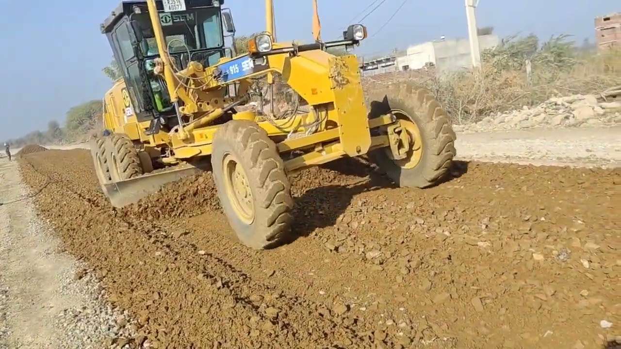 GSB grading by moter grader Work in progress 🚧🚧🥳🛣️🛣️🚦