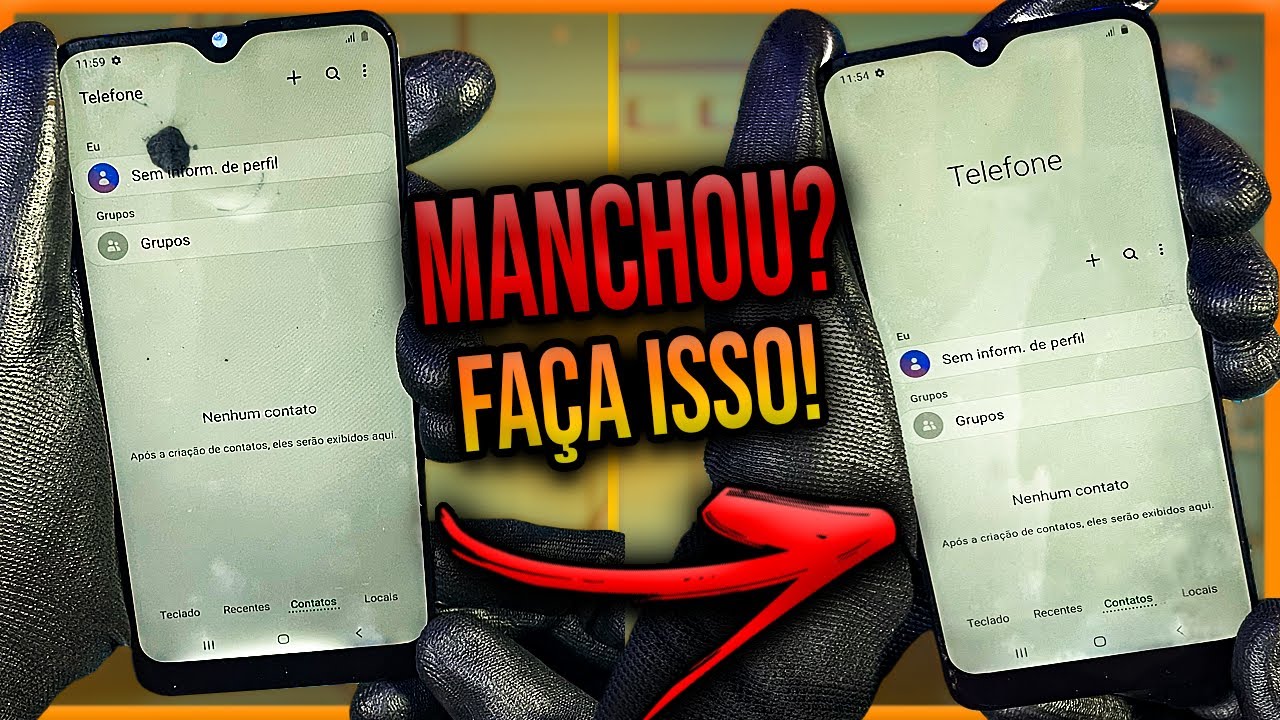 Como Recuperar Tela Manchada! (R&aacute;pido e F&aacute;cil)