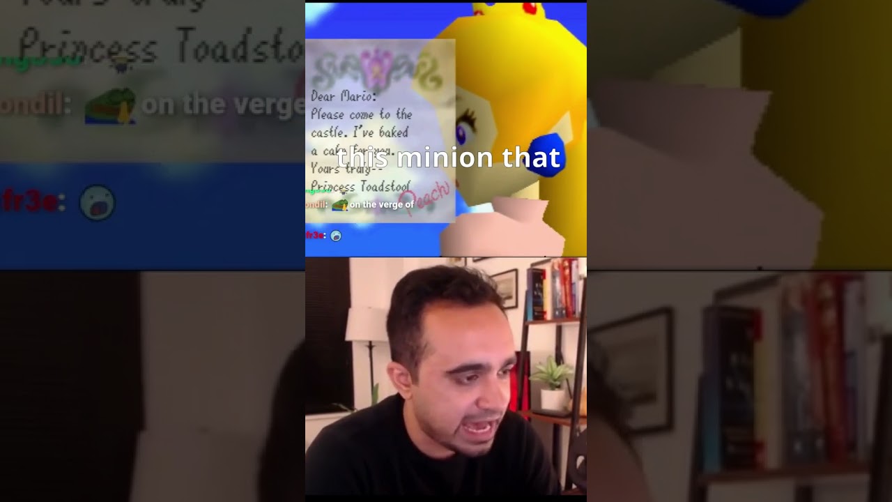 Streamer Hates Mininos #squeex #twitch #livestreamfails #twitchclips #supermario64 #speedrun #twitch