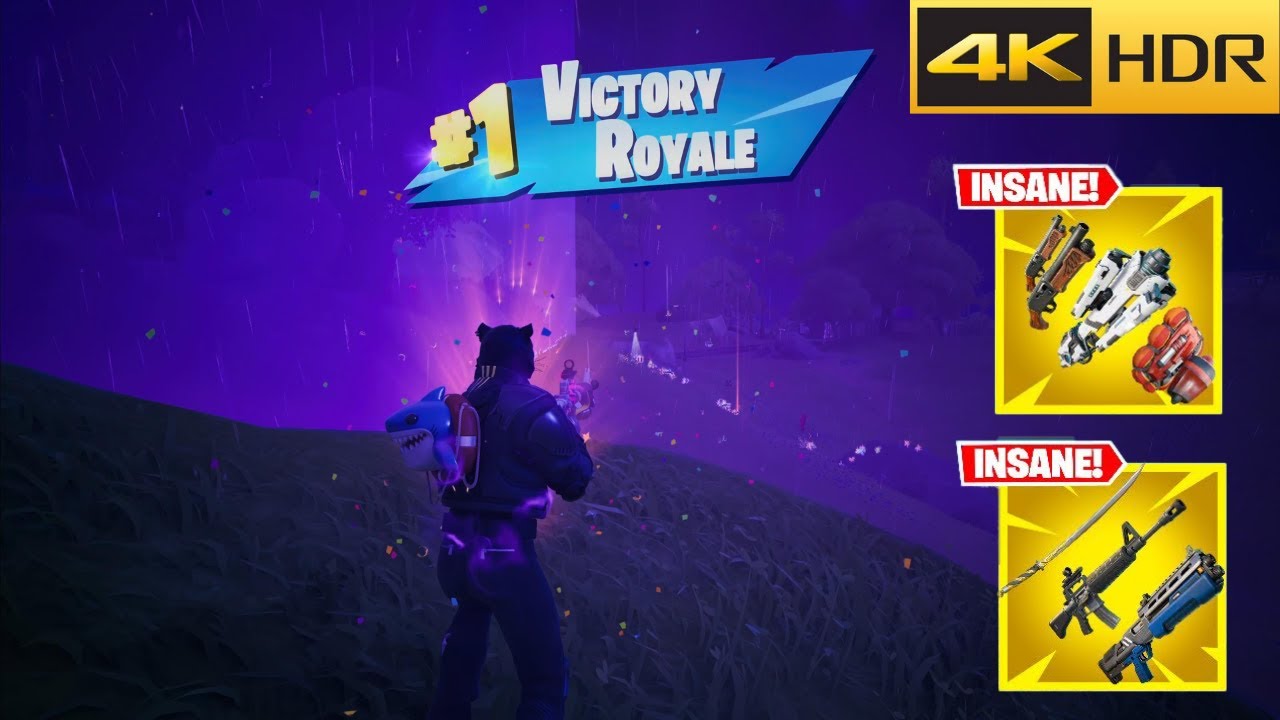 Fortnite Battle Royale ( Zero Build) 4k 60fps gameplay (Fortnite chapter 7 )