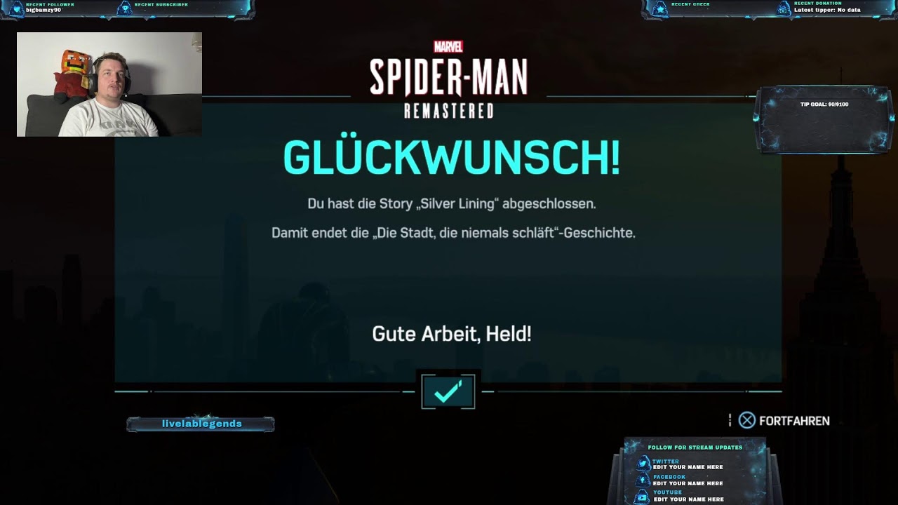 Spiderman - Binge Gaming - LIVE - OMGN Controller RabattCode: LiveLabLegends
