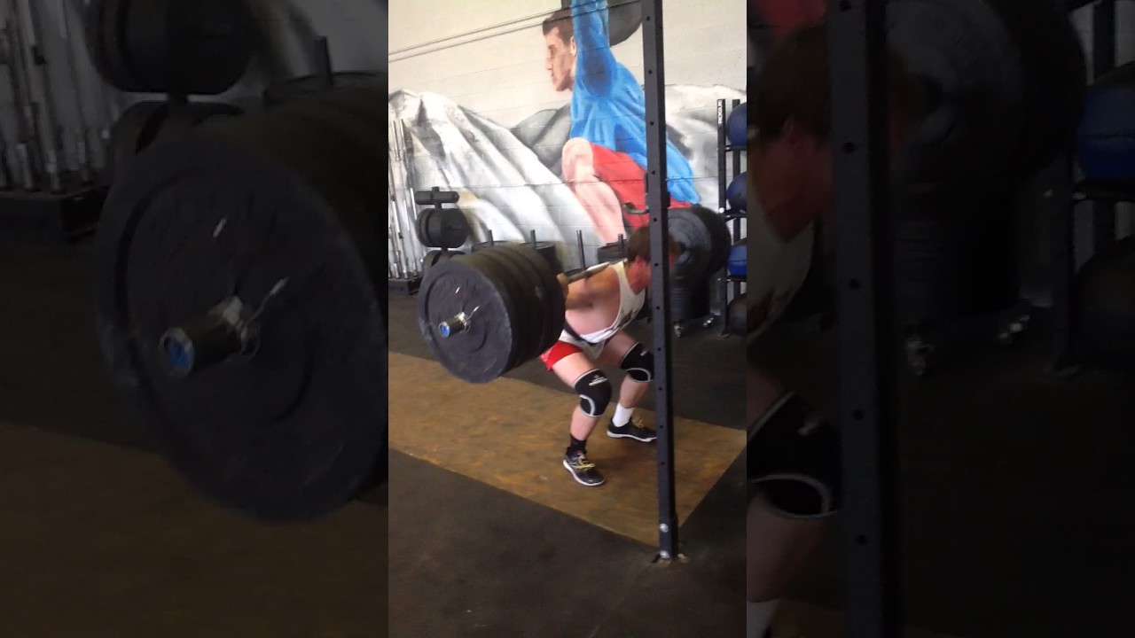 170613 Back Squat 4x4 315#