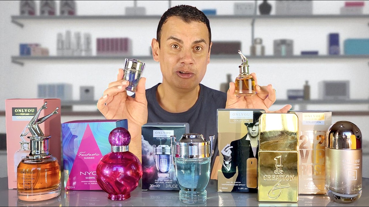 RÉPLICAS DE PERFUMES FAMOSOS da Shopee! Testei e TÔ CHOCADO com o CHEIRO! 😱💥