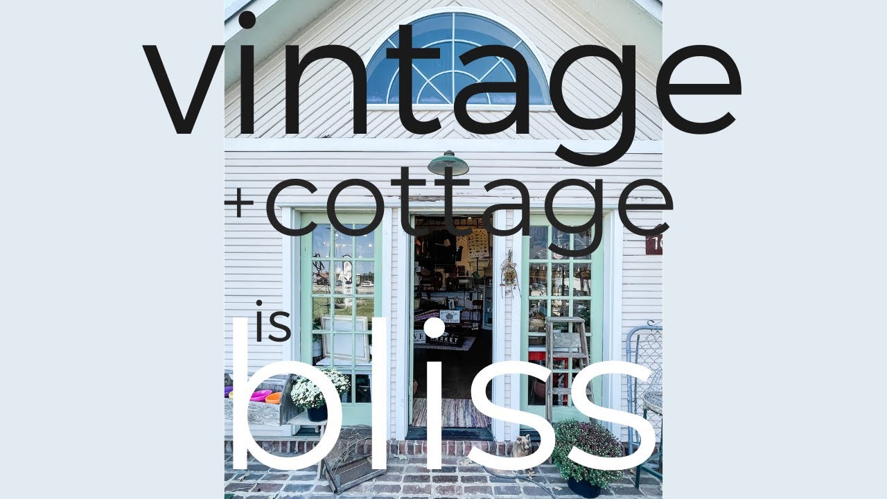 I Found Incredible Vintage Decor In A Cottage!