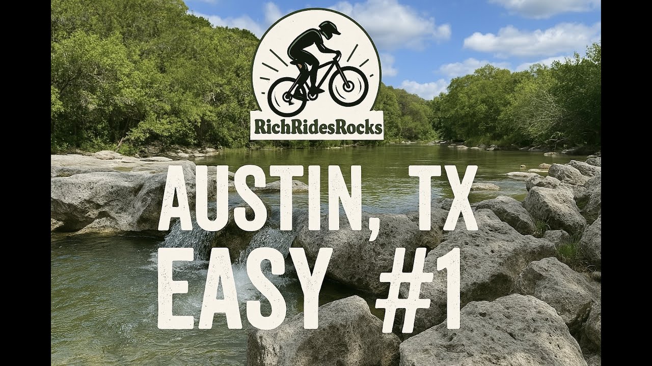 RichRidesRocks: Easy #1 MTB Trail Ride in Austin TX (POV)