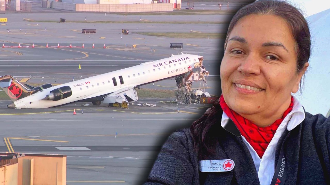 Как бортпроводница Air Canada выжила в авиакатастрофе в аэропорту Нью-Йорка