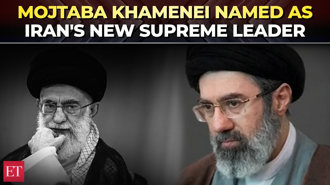 Iran names Mojtaba Khamenei to succeed his slain father Ayatollah Ali as supreme leader