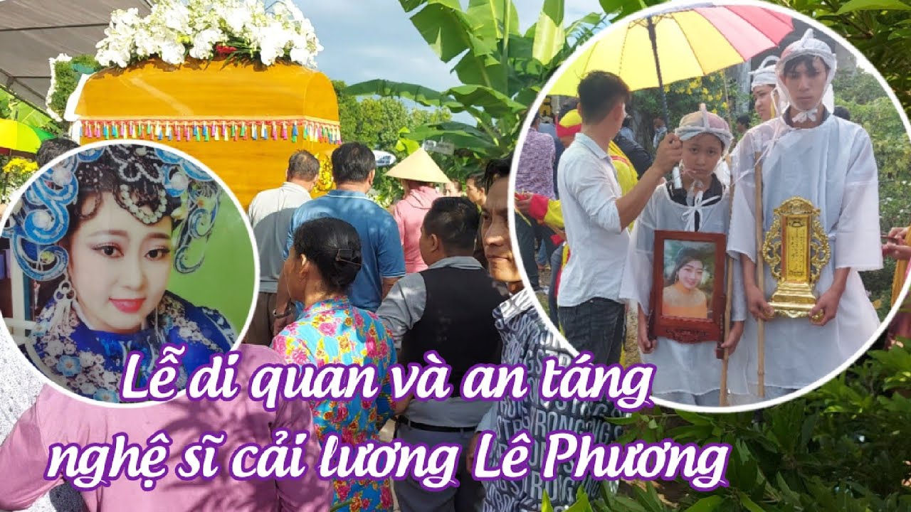 Xúc động lễ di quan và an táng nghệ sĩ cải lương Lê Phương : Mẹ già khóc nghẹn, con dại bơ vơ...