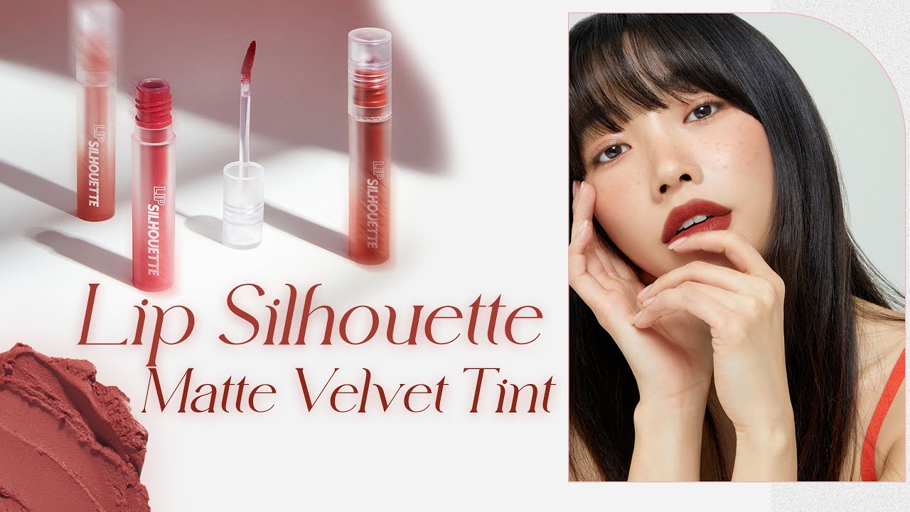 Smooth velvet lips💋 | Lip Silhouette Matte Velvet Tint | I'M MEME