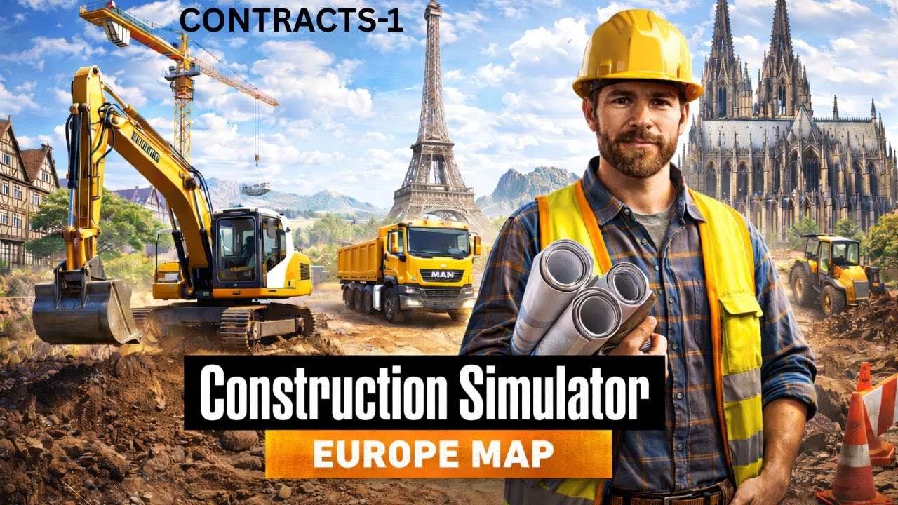 CONTRACT: PARK || CONSTRUCTION  SIMULATOR 2022 ||CONTRACT-1