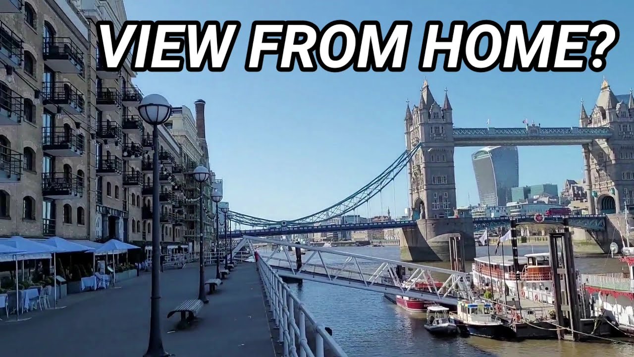Amazing Views From Your Home - Butlers Wharf, If You Could Afford It!
