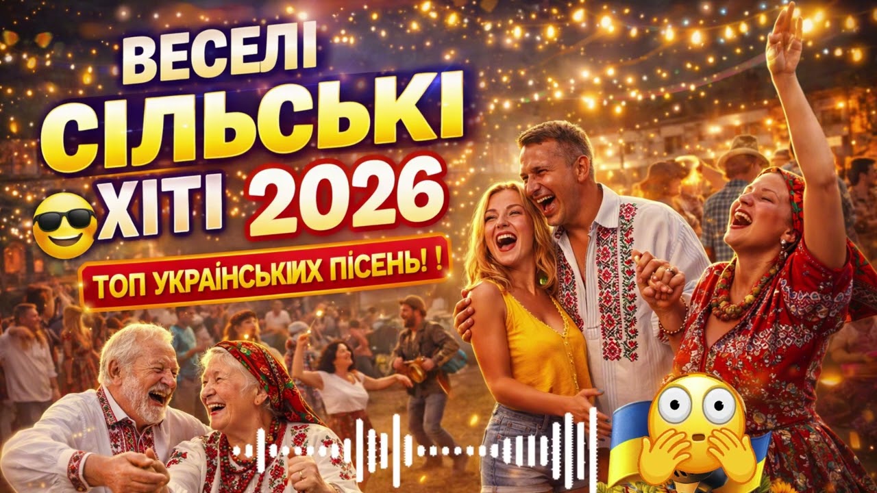 Веселі народні пісні про село | Збірник