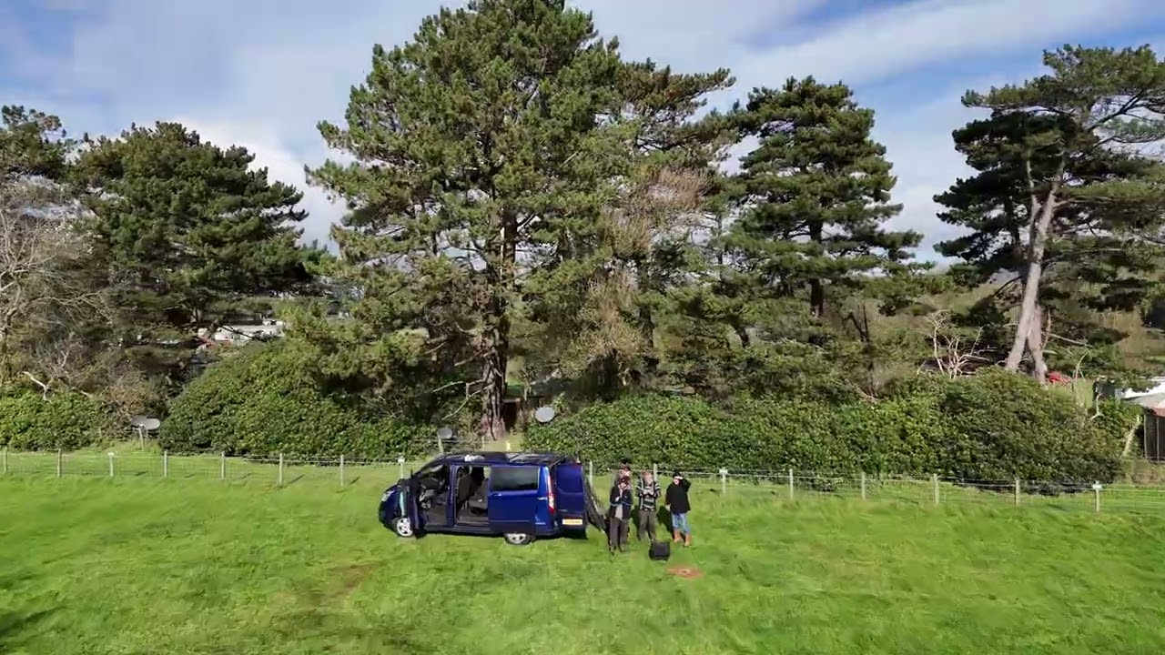 Castle Cary Holiday Park  Lads having a go