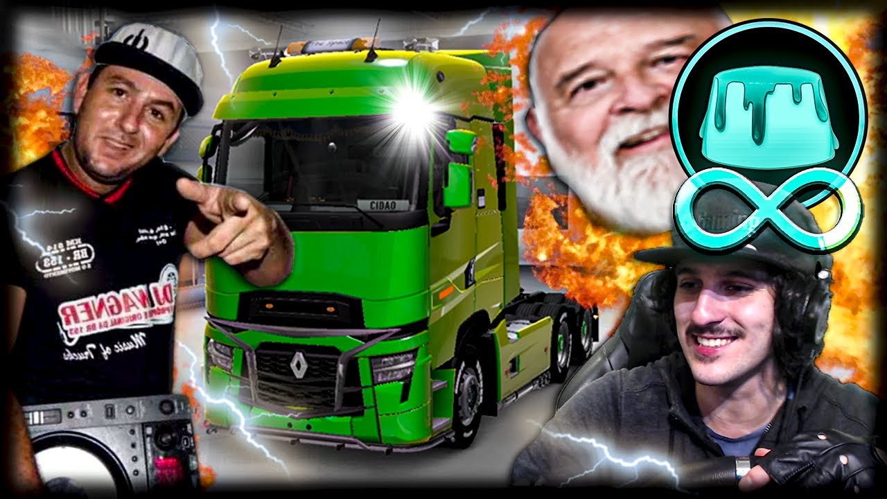 EUROTRUCK COM EUROBEAT, DJ WAGNER & SONOPLASTIA DO RODRIGO FARO