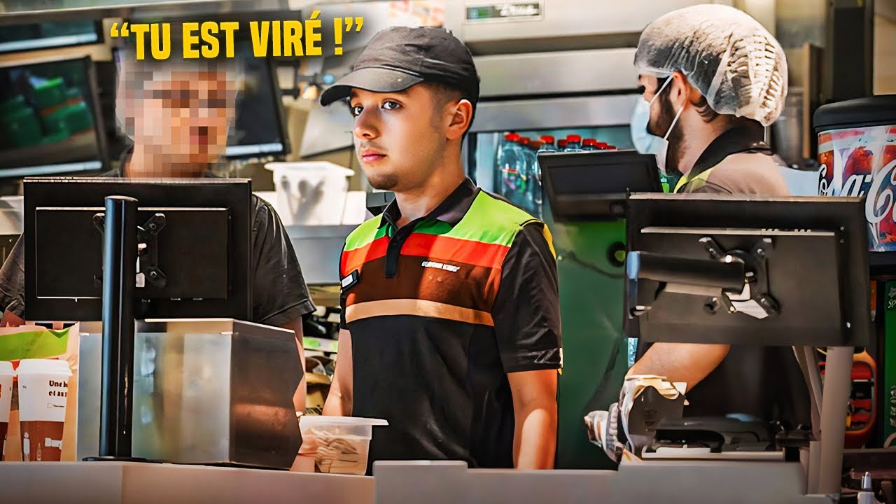 SE FAIRE PASSER POUR UN EMPLOYÉ CHEZ BURGER KING ! (grosse embrouille)