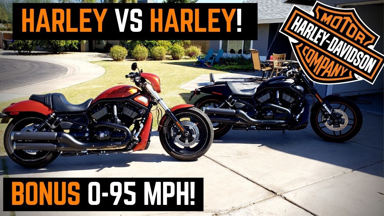Harley vs. Harley! Differences Between 2011 & 2012 Night Rod + 0-95mph
