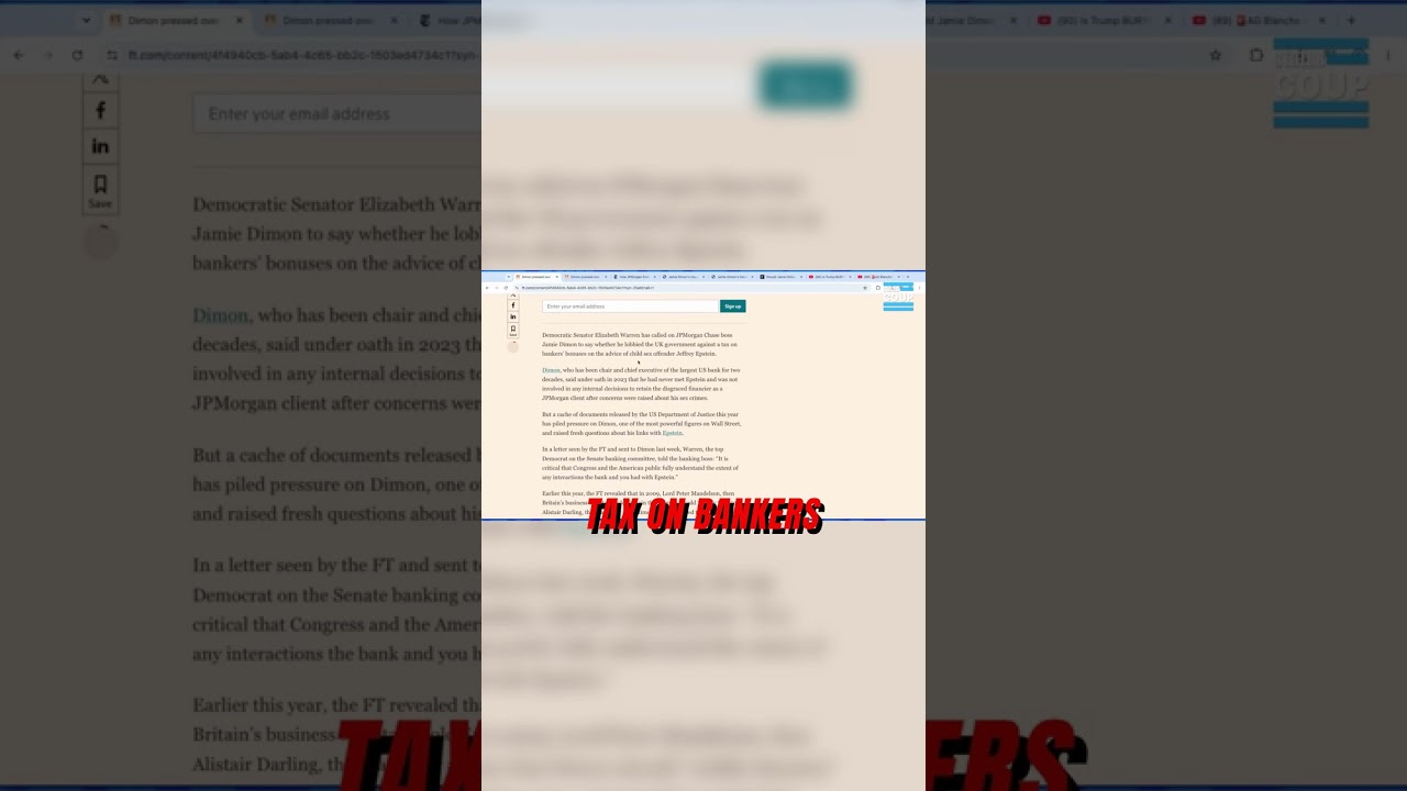 Wall Street CEO BUSTED Over Epstein Ties!?! #scandal #epstein #news