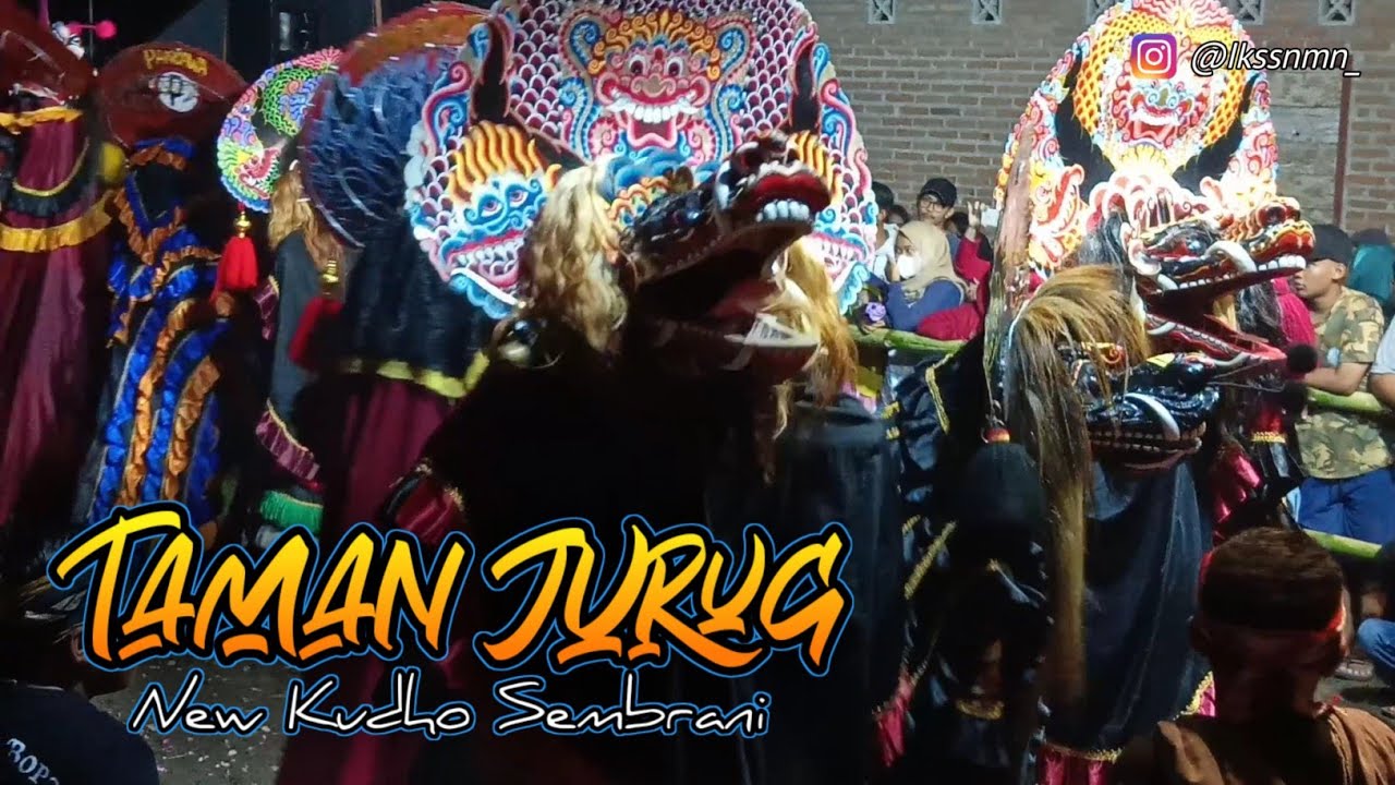 Taman Jurug || Rampak Barong New Kudho Sembrani - #iksanseniman #budoyojawi #jatilanjogja #jaranan
