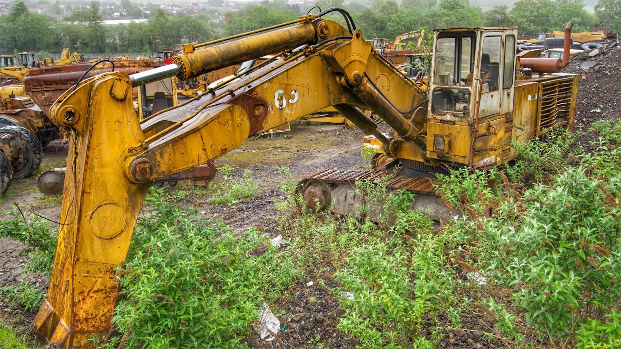 Heavy Equipment Boneyard Tour Part 1