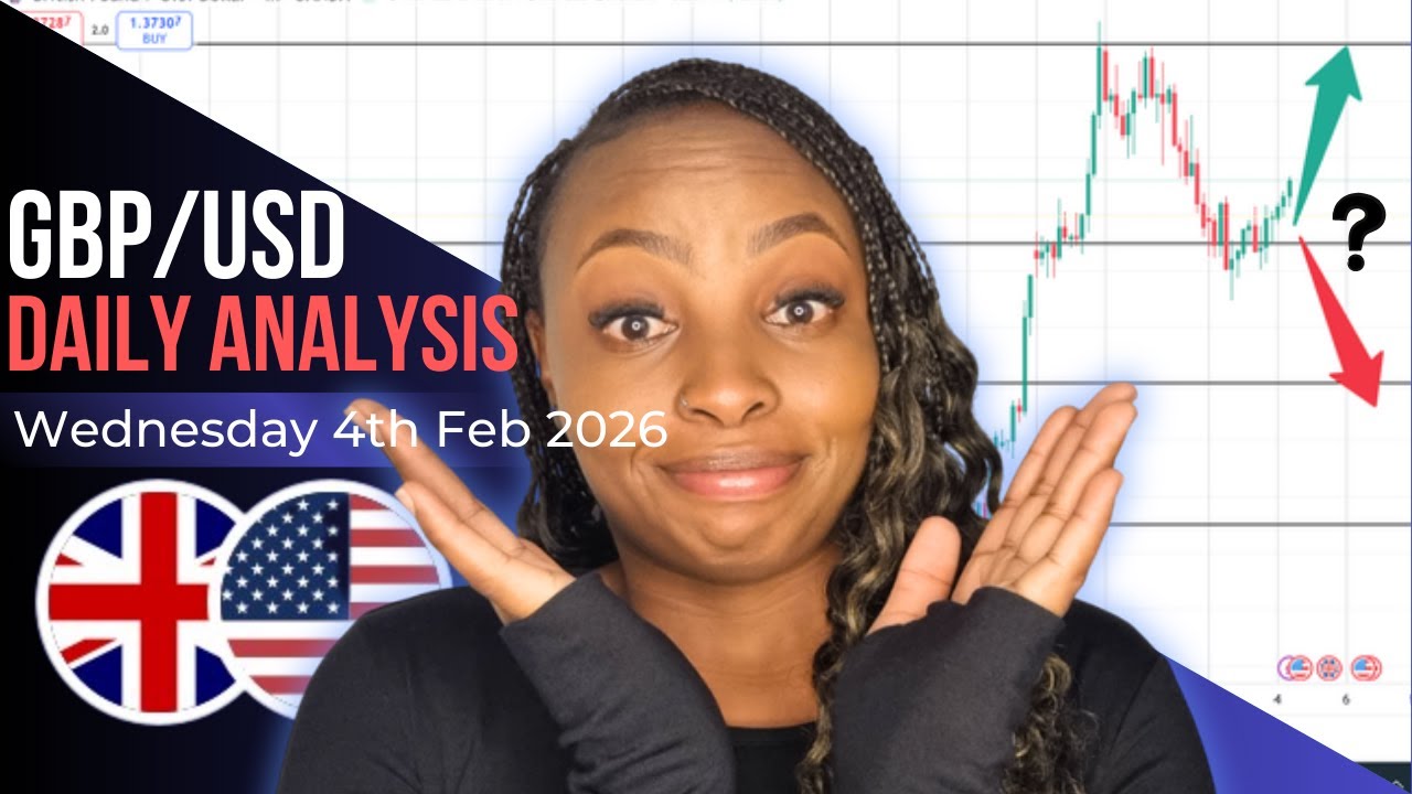 Анализ пары GBPUSD на рынке Форекс - Четверг, 5 февраля 2026 г.