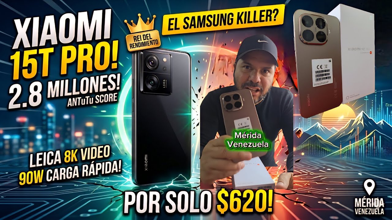 XIAOMI 15T PRO: ¿Mejor que el S25 Ultra? | Review y Características