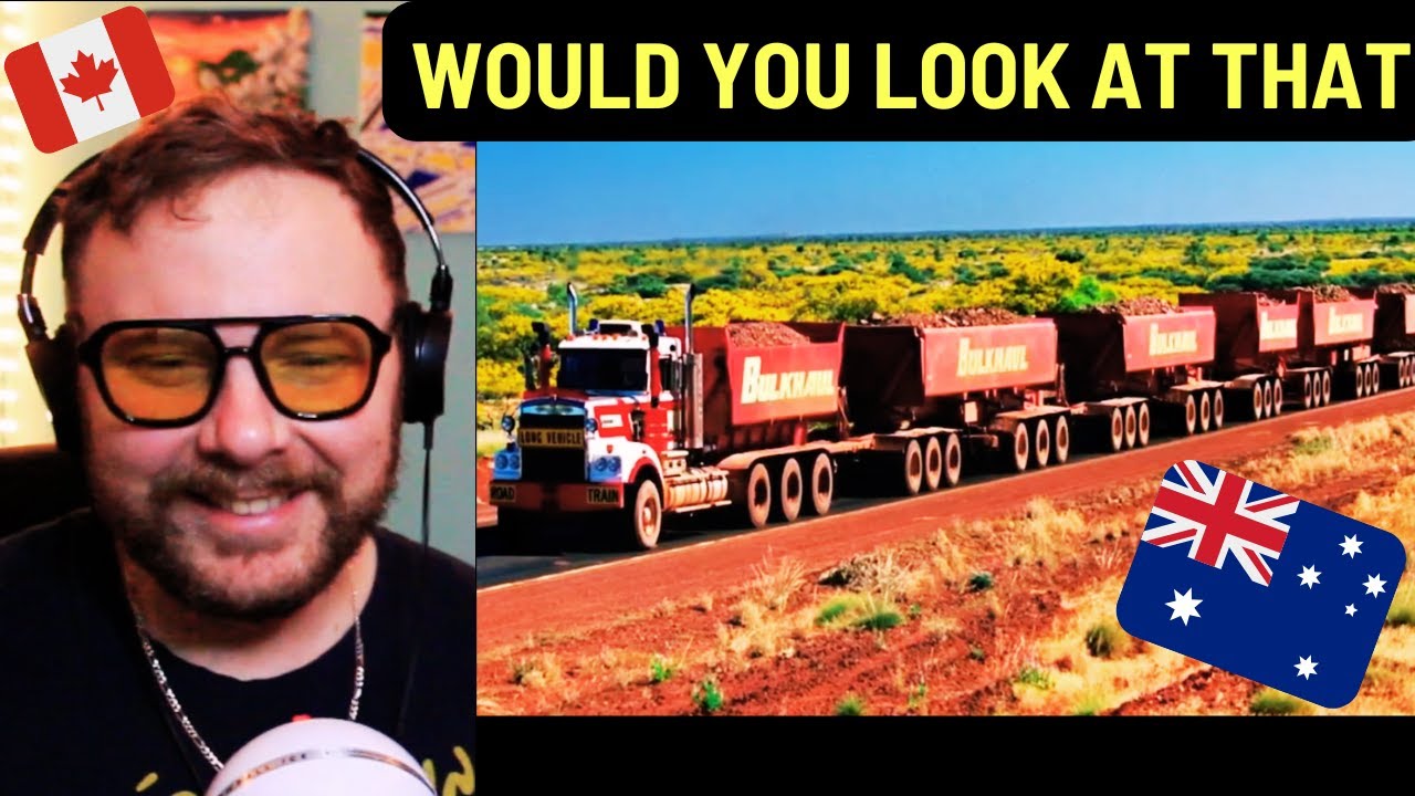 Canadian Reacts to Meet The WORLD'S LONGEST Trucks... Australia's Road Trains