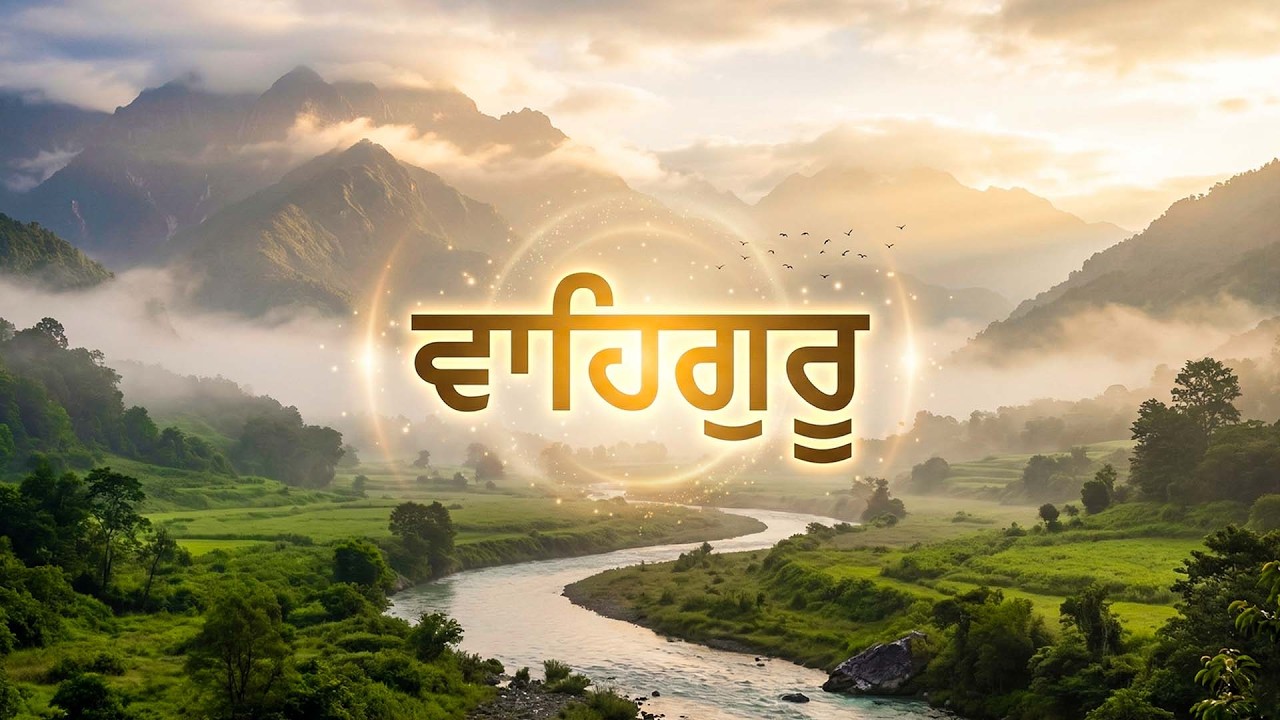 Waheguru Simran | ਵਾਹਿਗੁਰੂ ਸਿਮਰਨ | Peaceful Meditation Music | Relaxing Simran for Mind & Soul