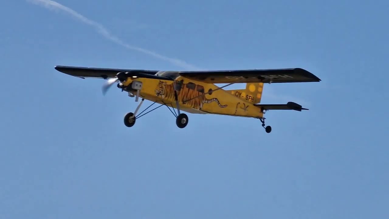 PILATUS PC6 CON MOTOR ZENOAH 20