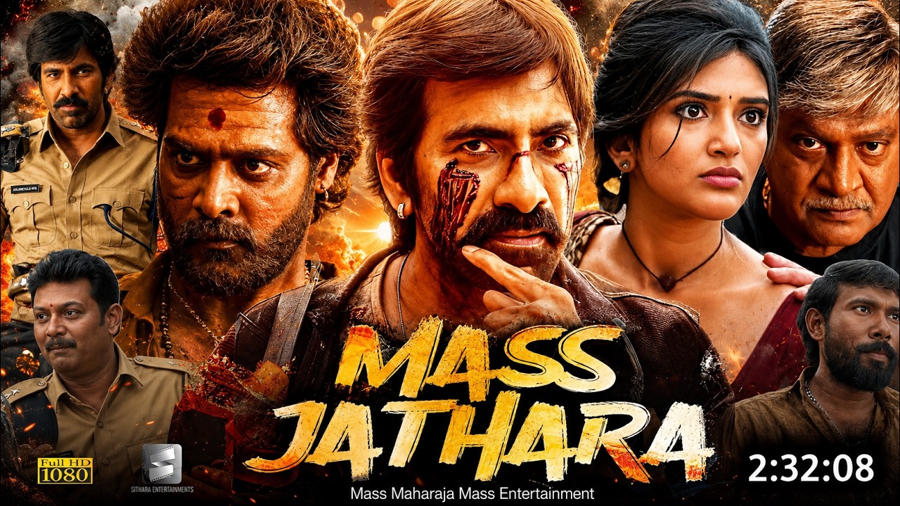 Mass Jathara 2026 Full Movie Hindi Dubbed | Ravi Teja Movie Latest Movie | South Dubbed Full Movie