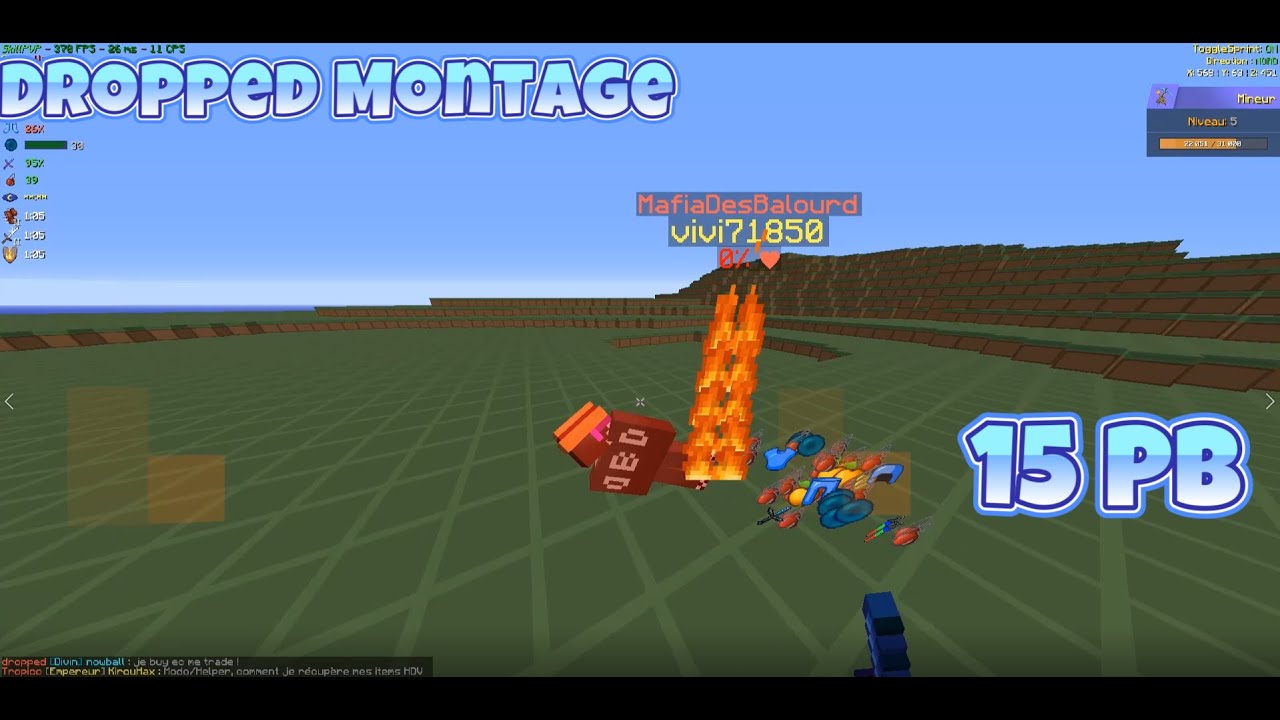 DROPPED MONTAGE + CONCOURS 15 PB | SKILLPVP