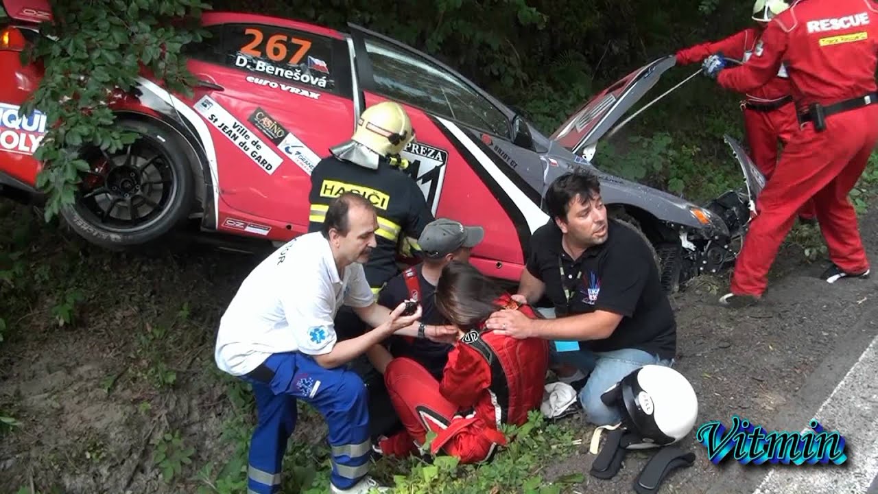 Dominika Benešová - Vrbenský vrch 2012 - After Crash