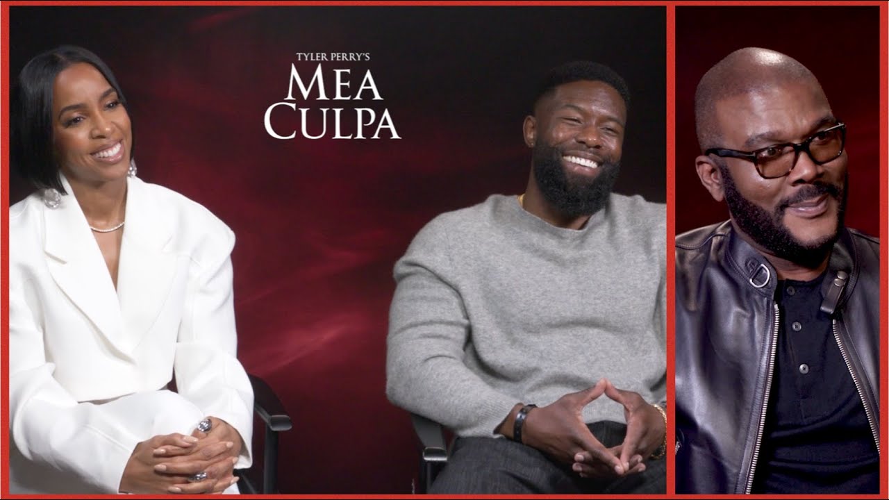 MEA CULPA Interviews! Kelly Rowland, Trevante Rhodes, Tyler Perry Talk Erotic Thriller on Netflix!