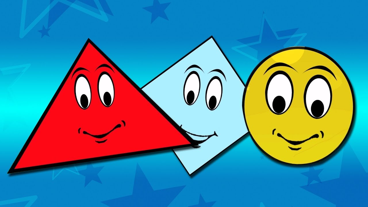 Forma canzone | Forme per i bambini | bambini musica | Learn Shapes | Songs for Kids | Shapes Songs