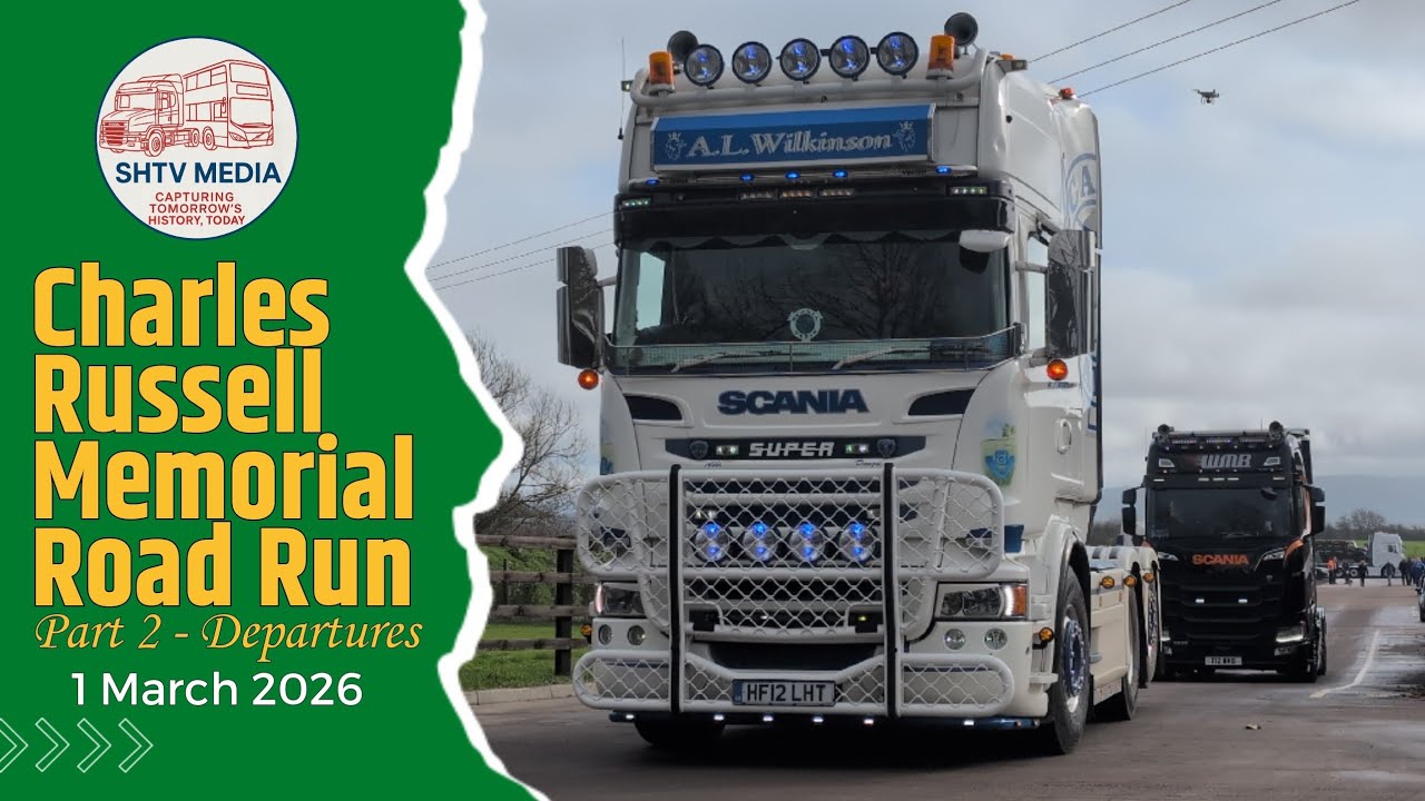 Charles Russell Memorial Road Run | Part 2 - Convoy Departures | 1 March 2026