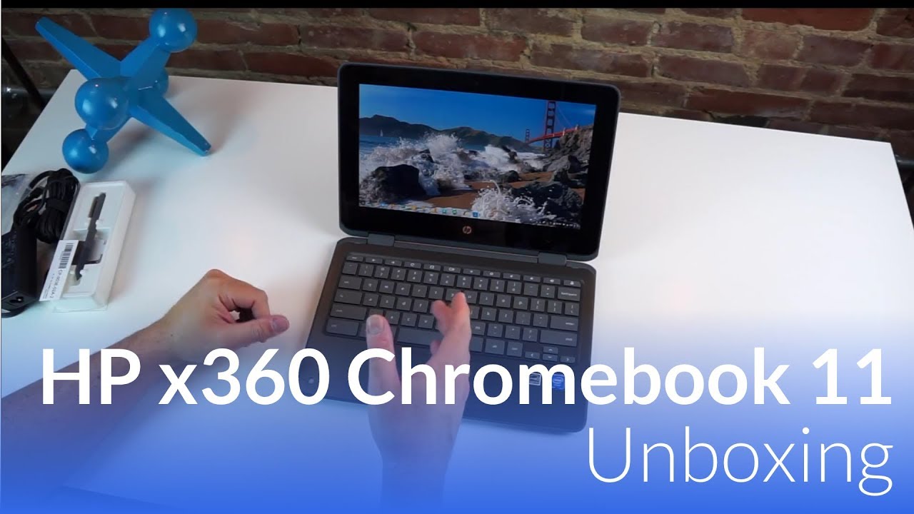 Распаковка HP x360 Chromebook 11