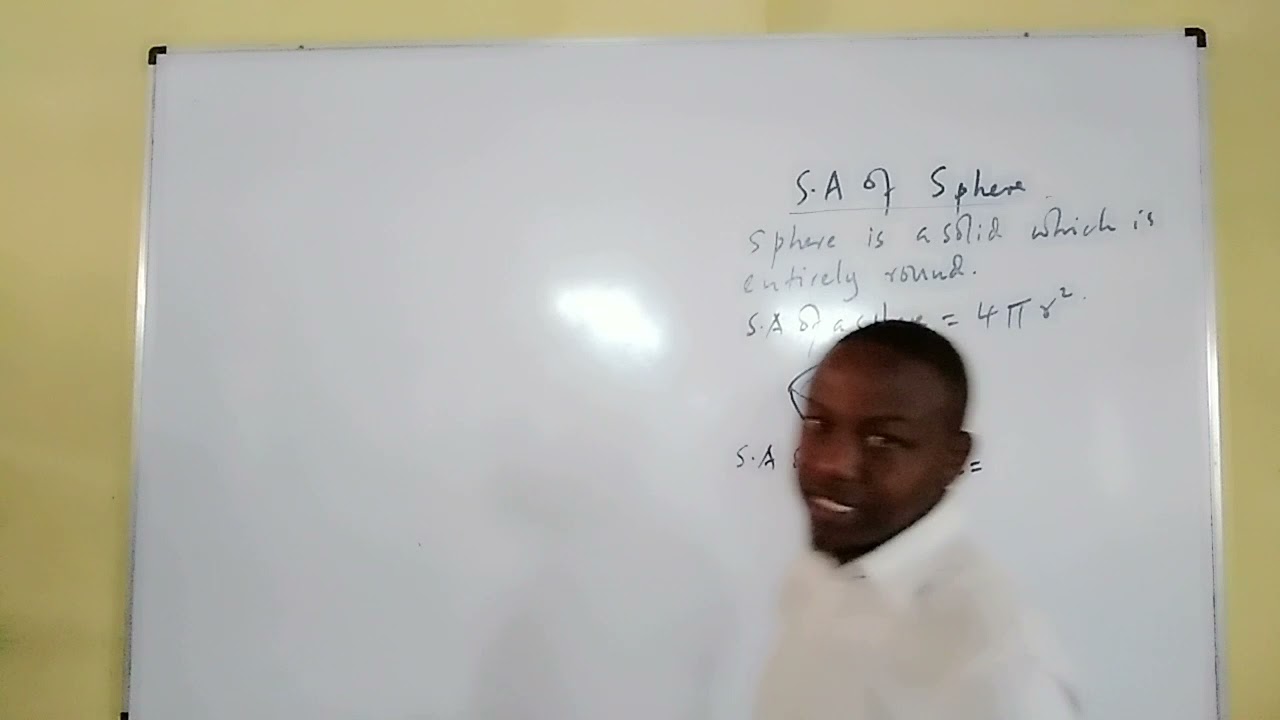 SURFACE AREA OF A SPHERE AND A HEMISPHERE