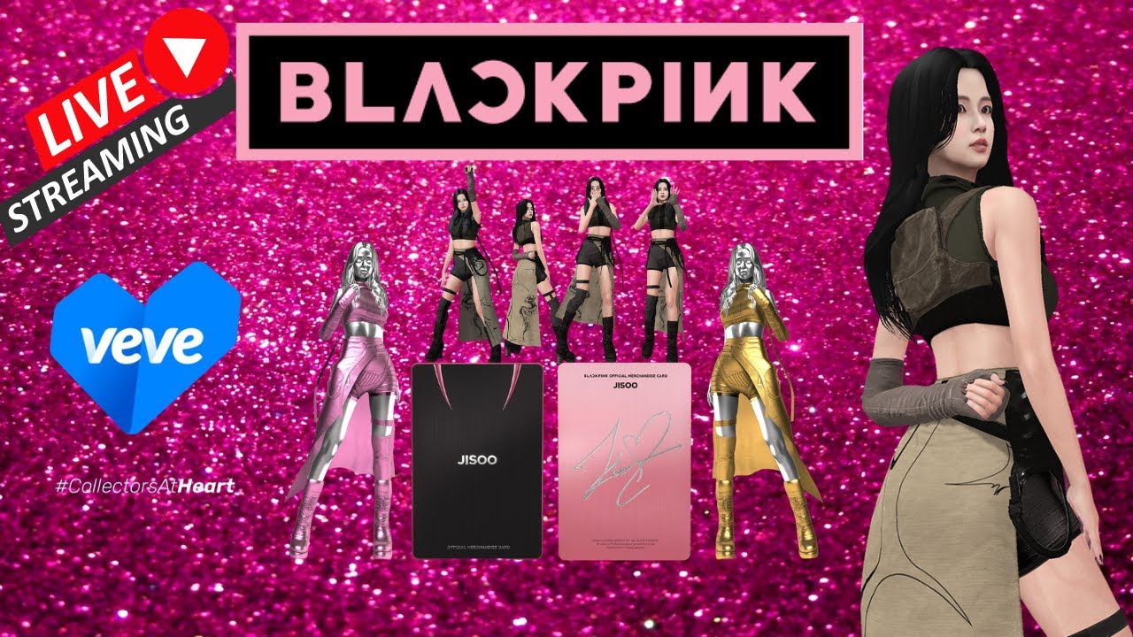 VEVEVibes Presents: BlackPink's Jisoo Digital Collectble Drop May 22. Live Stream Begins @9 AM CST