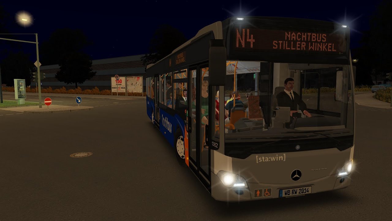 LET`S PLAY OMSI 2 / N4 in Winsenburg mit Mercedes-Benz Citaro C2 Solo nach Stiller Winkel