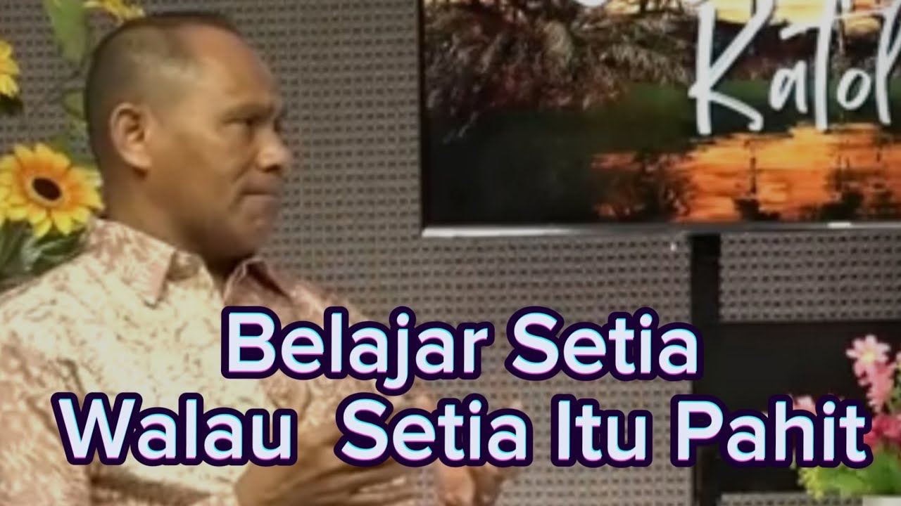 Romo Wilfrid: Setia Itu Pahit